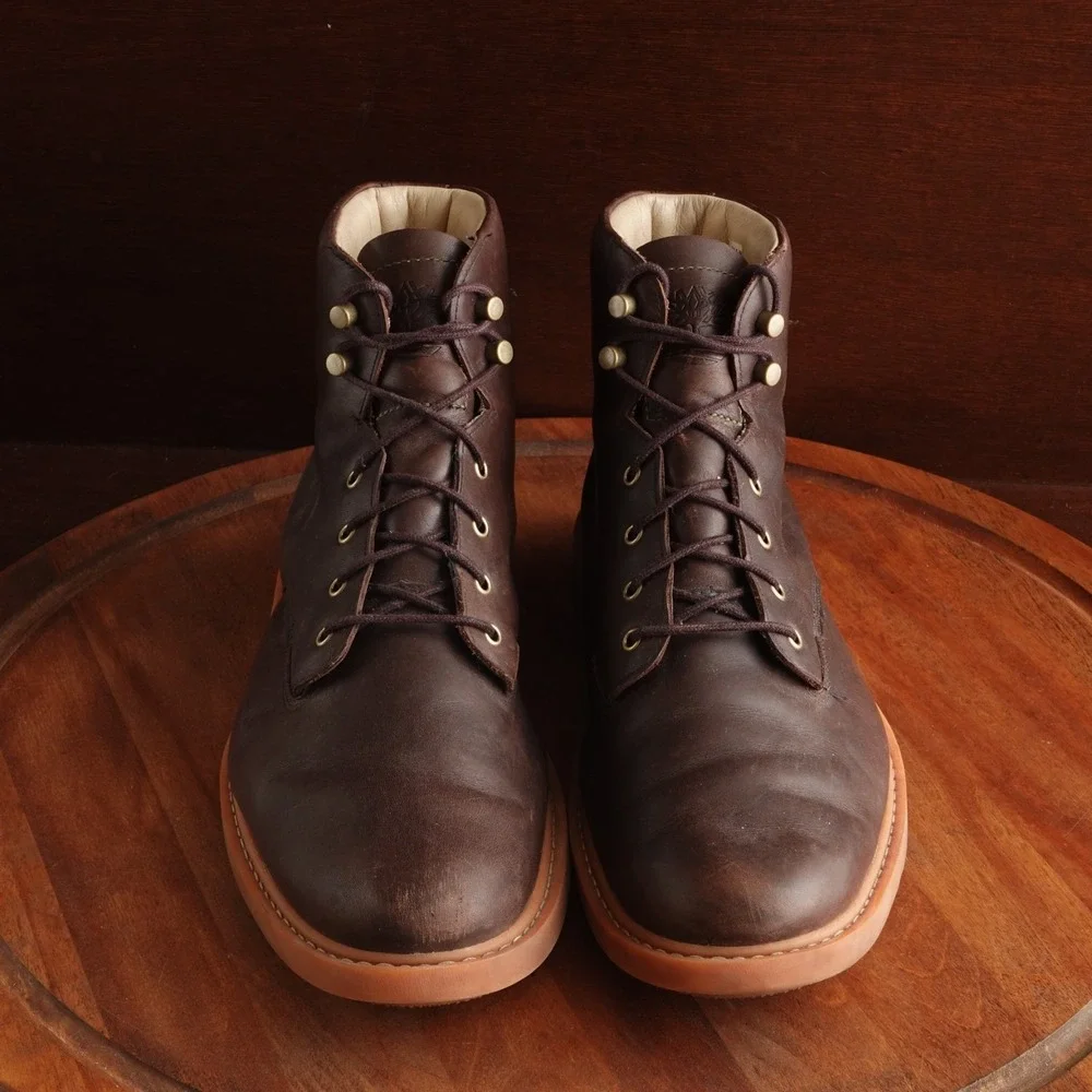 Timberland Boot Men SZ 12 Brown Belanger EK+ 6